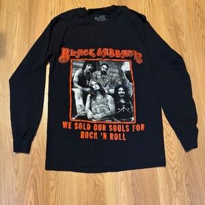 Long Sleeve Black Sabbath Tee - Black